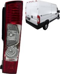 Tail Light Assembly Compatible With Ram 2014-2022 ProMaster 2500, DOT/SAE Compliant, Halogen Rear Tail Lamp, Right/Passenger Side, 04725946AB