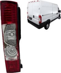 Tail Light Assembly Compatible With Ram 2014-2022 ProMaster 2500, DOT/SAE Compliant, Halogen Rear Tail Lamp, Left/Driver Side, 04725947AB