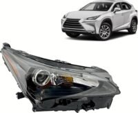 Lexus 2015 2016 2017 NX200t / NX300h / 2018 NX300 Headlight Assembly, Single Beam, Right/Passenger Side, LX2519142 / OEM 81145-78060