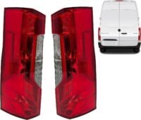 Taillight Assembly Set Compatible with Mercedes Sprinter 2019 2020 2021 2022 2023 Left & Right Side Tail Lamp 9108200300 9108200200 MB2801161 MB2800161