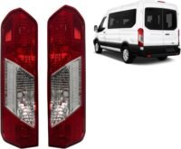 Tail Light Assembly Replacement for Ford 2015-2022 Transit 150 Transit 250, Transit  350 Halogen Rear Brake Tail Lamp, Right&Left/Passenger&Driver Side
