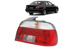 Replacement for BMW 540i, 530i, 525i 2001-2003 DOT/SAE Compliant, Halogen Tail Light Assembly With Bulbs, Right/Passenger Side, 63 21 6 902 530 / BM2819102