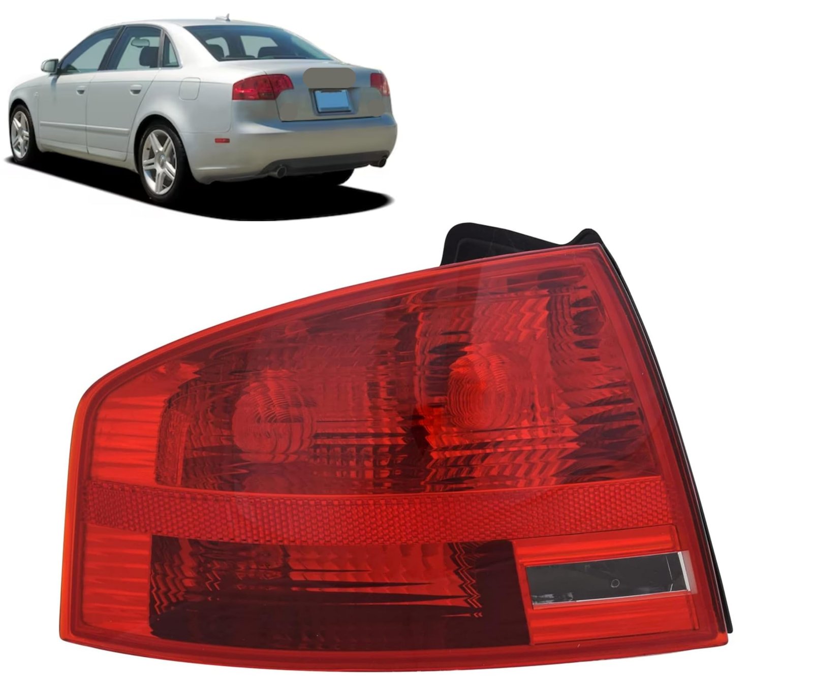 Audi A4 2005 2006 2007 2008 Halogen Tail Light Assembly Outer Left.jpg Audi A4 2005 2006 2007 2008 Halogen Tail Light Assembly Outer Left