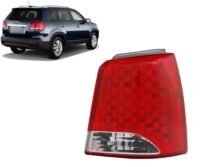 ALLIGATOR AUTO LIGHTS Replacement for Kia Sorento 2011-2013 Halogen Tail Light Assembly with Bulbs, Right/Passenger Side Outer, 92402-1U000 / KI2805103 CAPA Certified