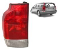 Replacement for Volvo V70, XC70 2001-2004 Halogen Tail Light Assembly With Bulbs, Halogen Tail Light Assembly With Bulbs, Left / Driver Side Lower, 9474848 / VO2818110, DOT/SAE Compliant